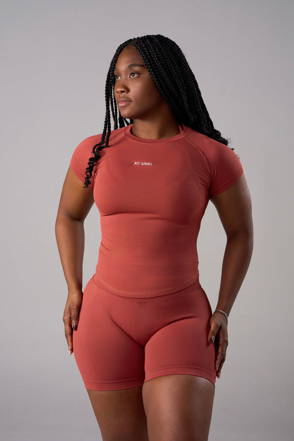Flex Tee Terracota