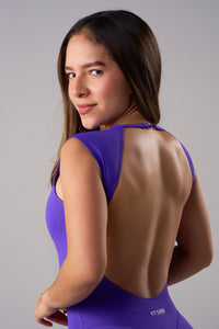 Shape Jumpsuit sin mangas Violeta - 4