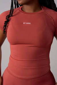 Flex Tee Terracota - 2