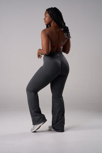 Flare Leggins Gris - 2