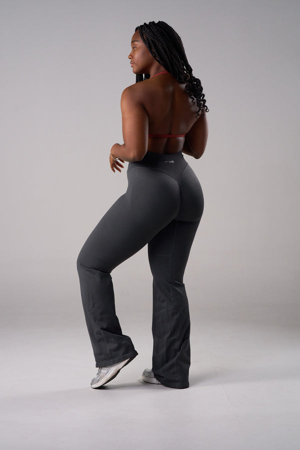 Flare Leggins Gris - 2