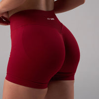 Booty Shorts Rojo vino