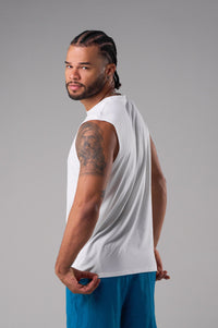Muscle Tank Top Blanco - 3