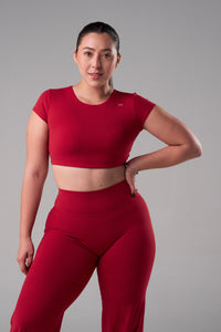 Serena Flare Set Rojo Vino - 2