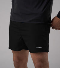 Zipper Shorts Negro - 3